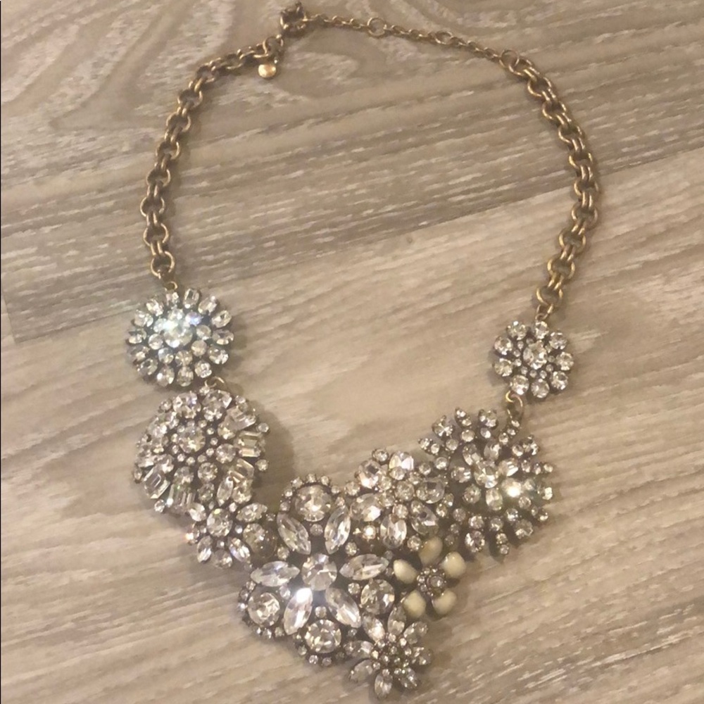 JCrew crystal statement necklace!!